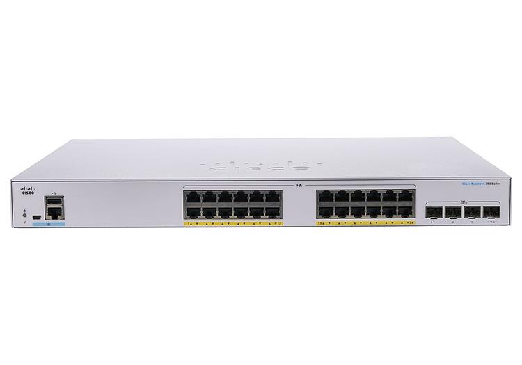 Switch Cisco Business CBS350-24P-4G Chính Hãng- Máy Chủ Việt